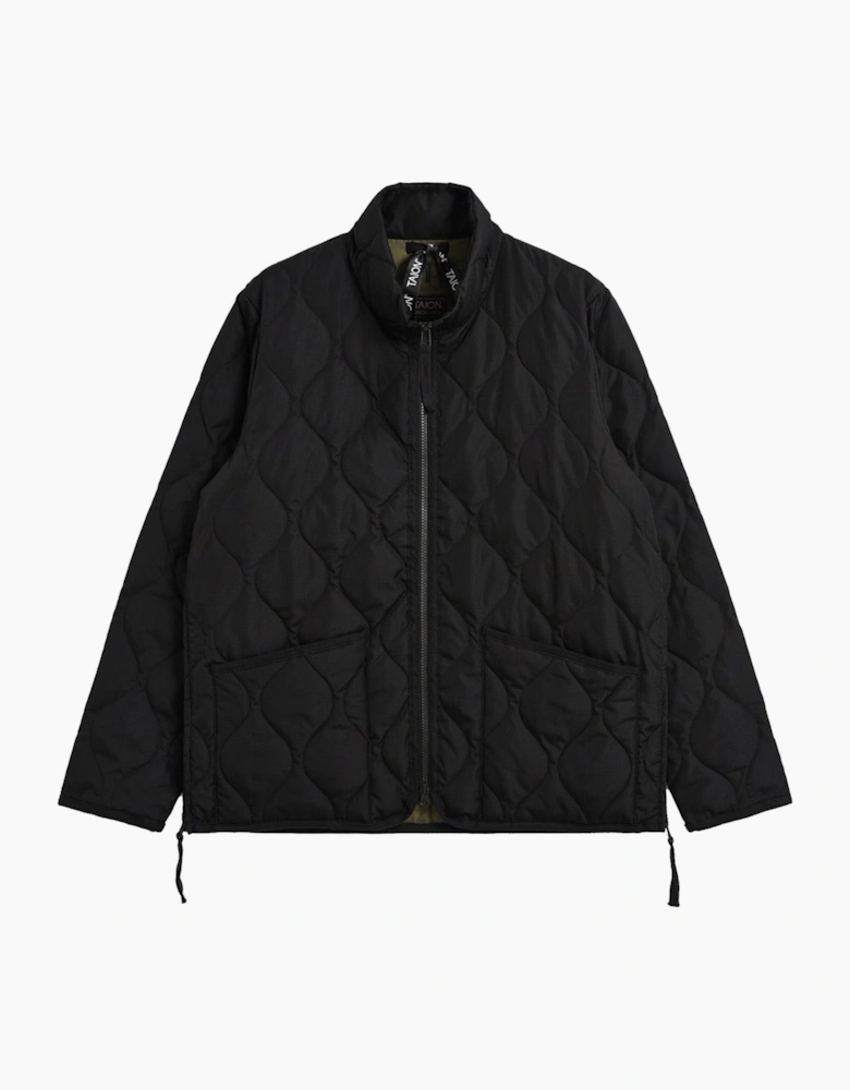 Taion Military High Neck Zip Down Jacket