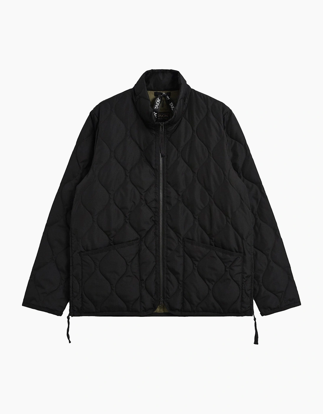 Taion Military High Neck Zip Down Jacket