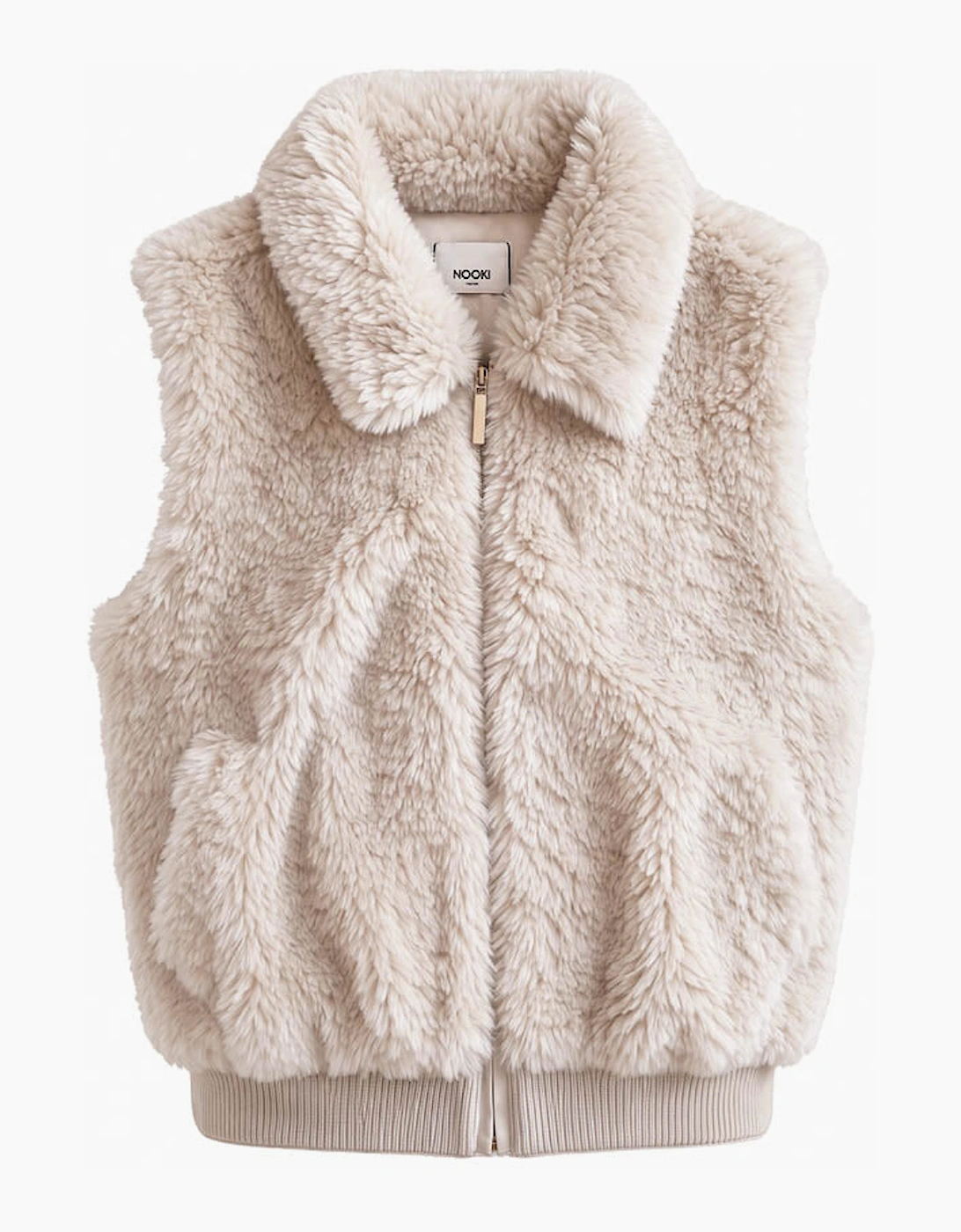 Mylo Borg Gilet - Cream