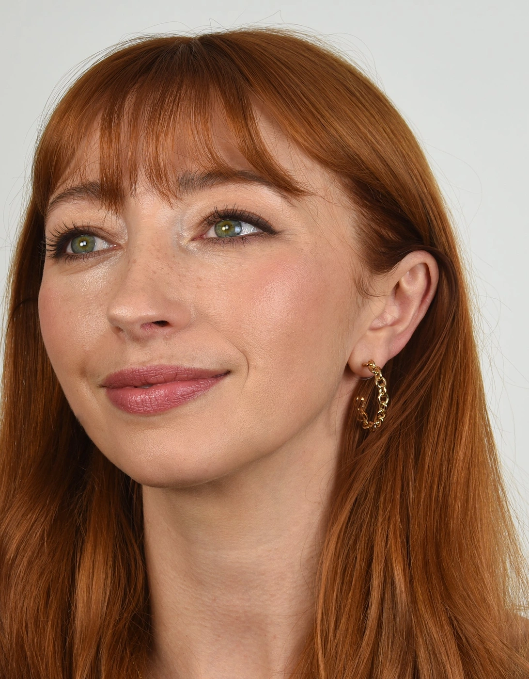 Oleta Gold Hoop Earrings