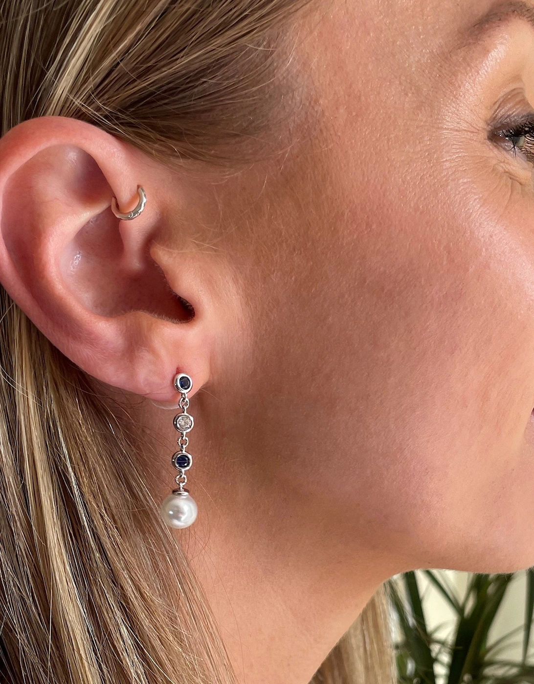Inge Silver Tanzanite Earrings