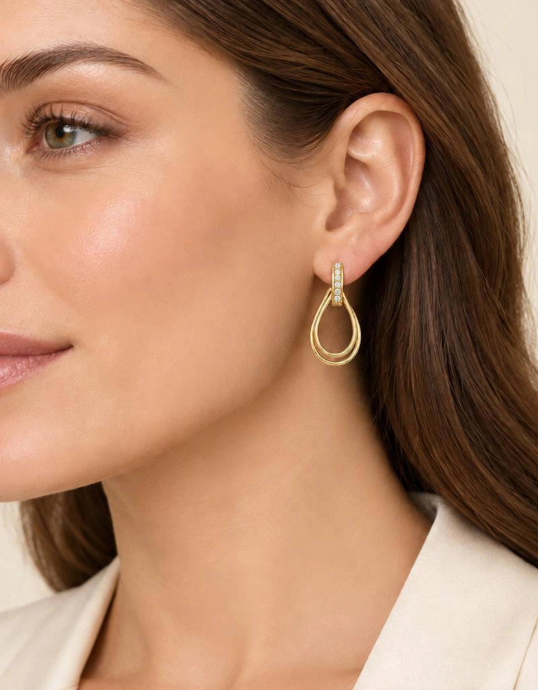 Qiao Gold Earrings