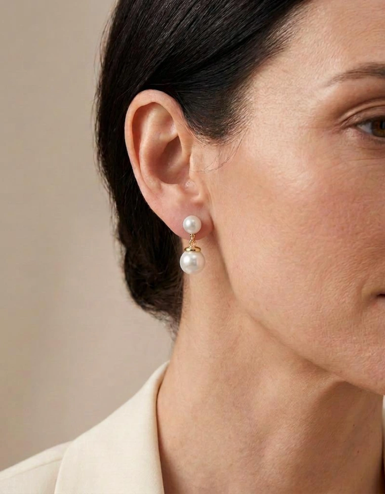 Candice Pearl Drop Earrings