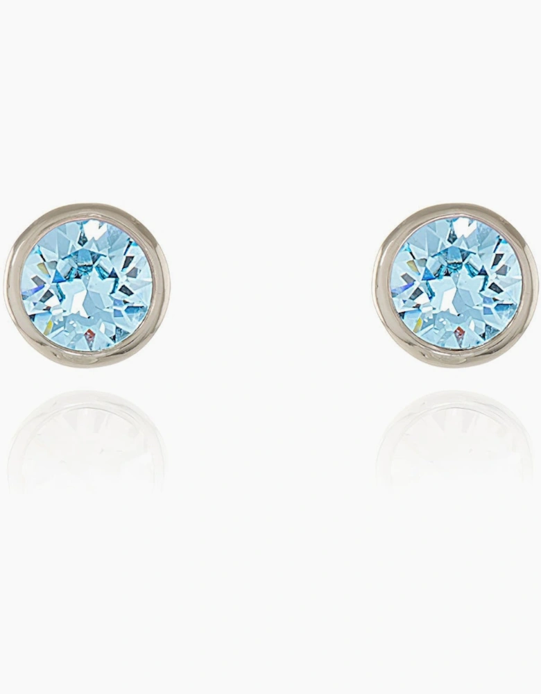 Thisbe Silver Aquamarine Earrings
