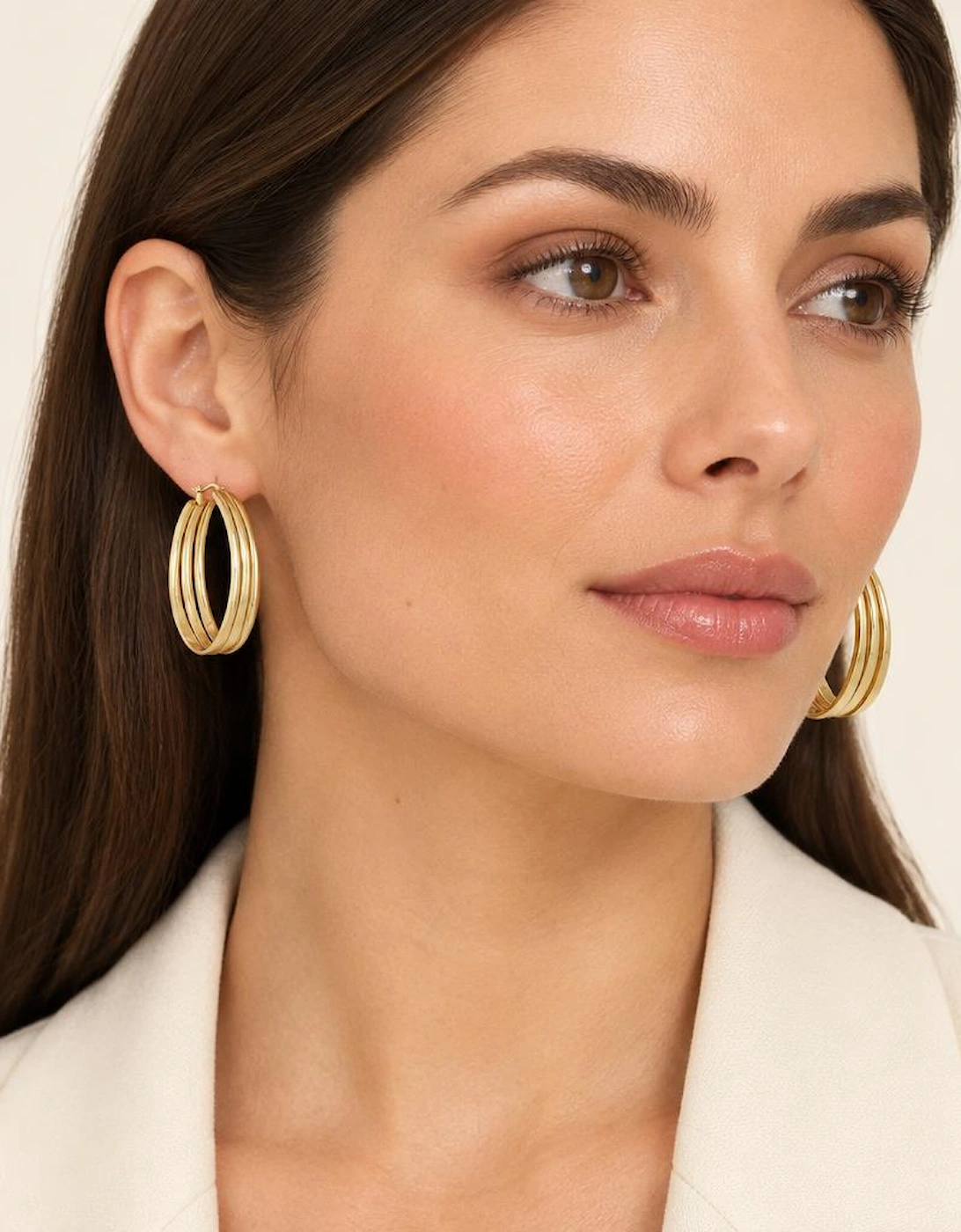 Kala Gold Hoop Earrings