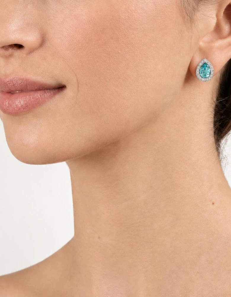Talma Silver Turquoise Earrings