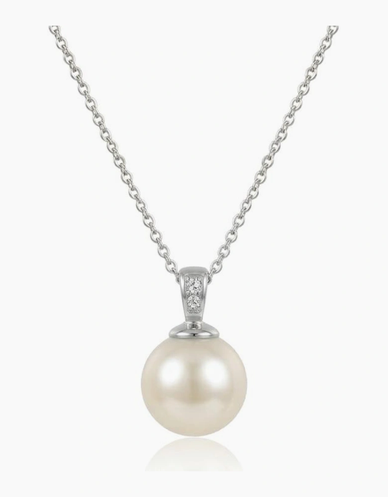 Gina Silver Pearl Pendant