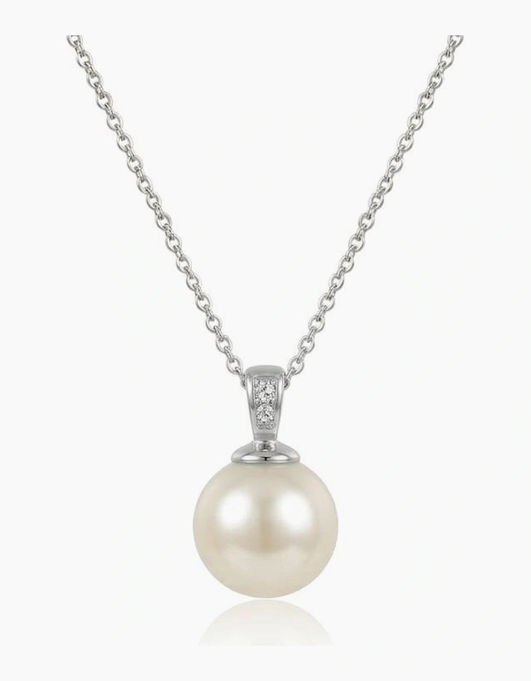Gina Silver Pearl Pendant