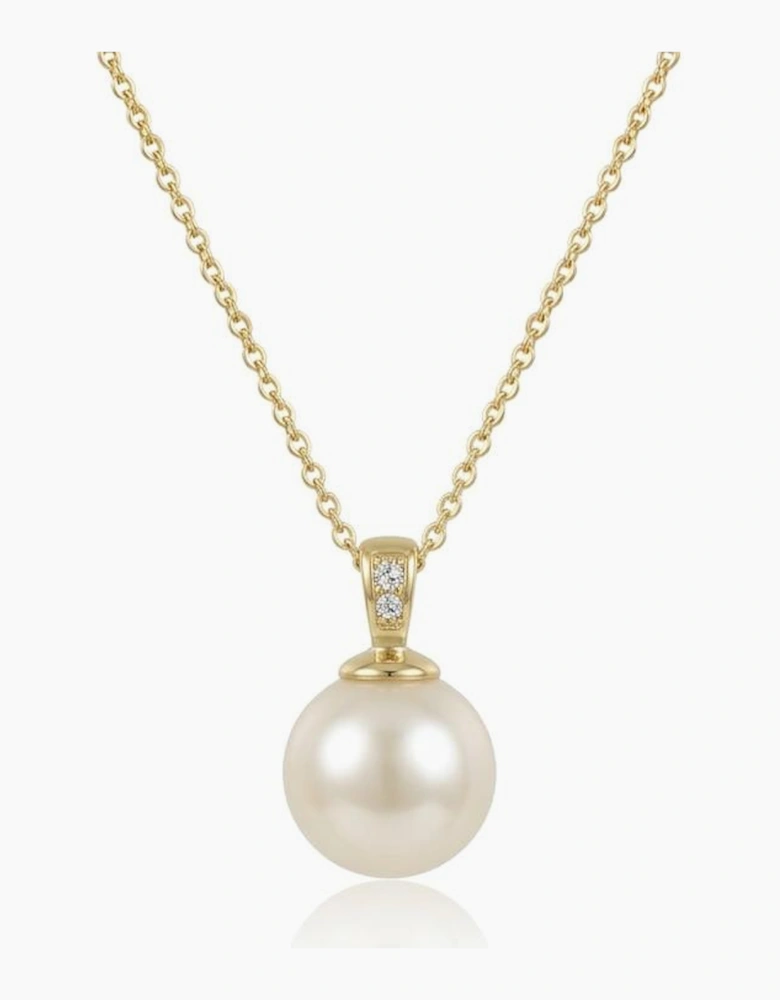 Gina Gold Pearl Pendant