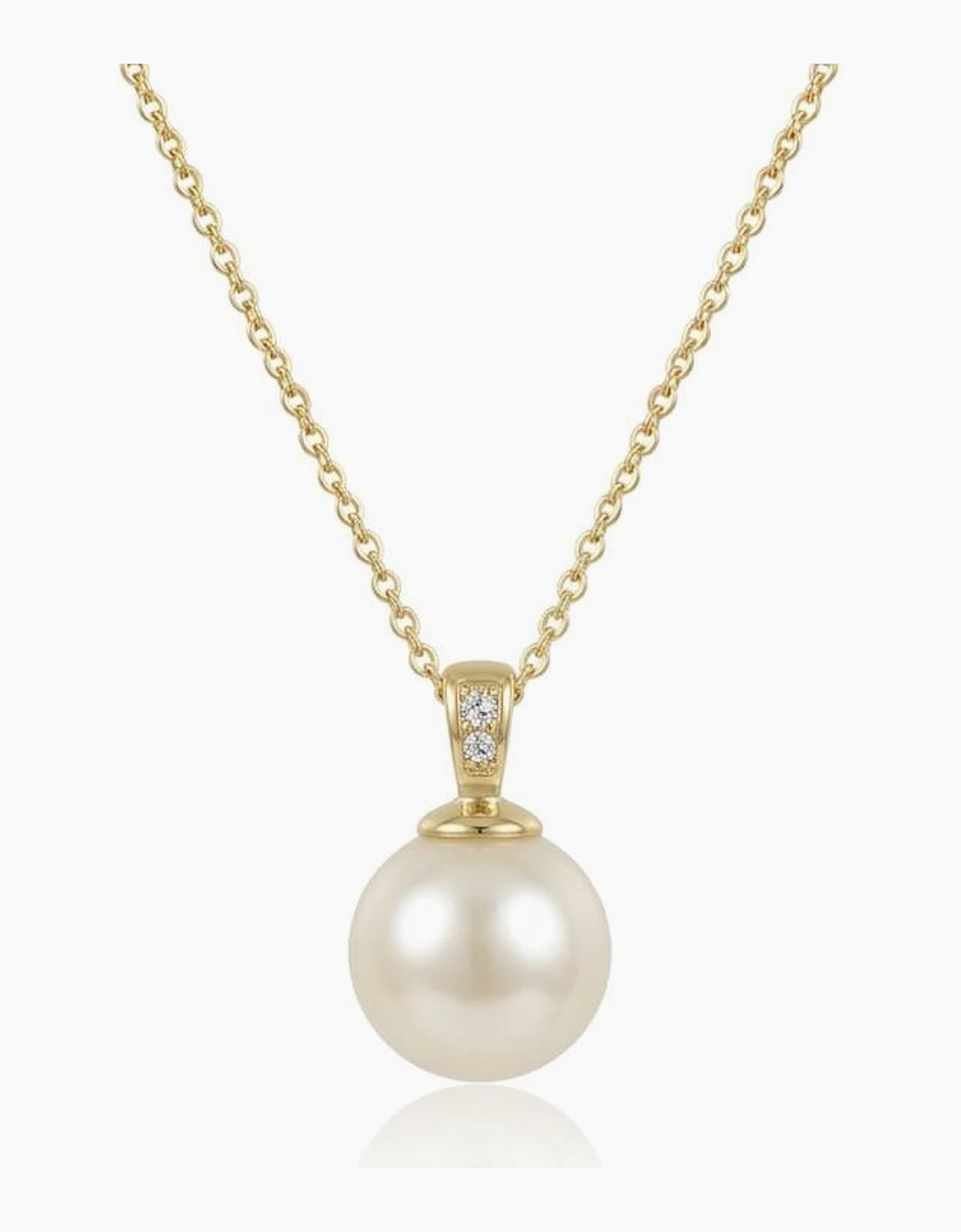 Gina Gold Pearl Pendant
