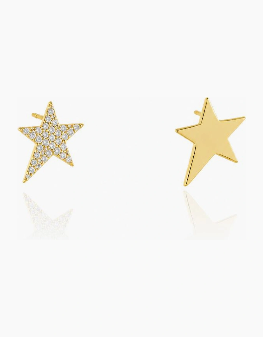 Satu Star Gold Earrings