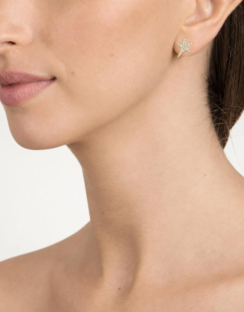 Satu Star Gold Earrings