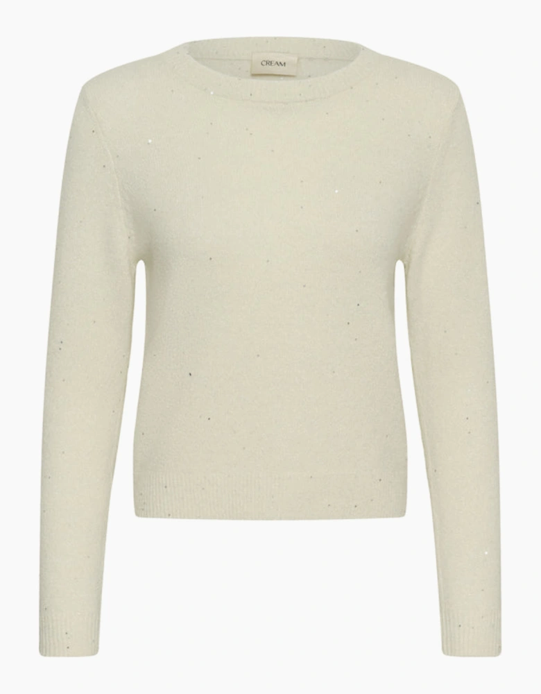 Jolli knit in whisper white