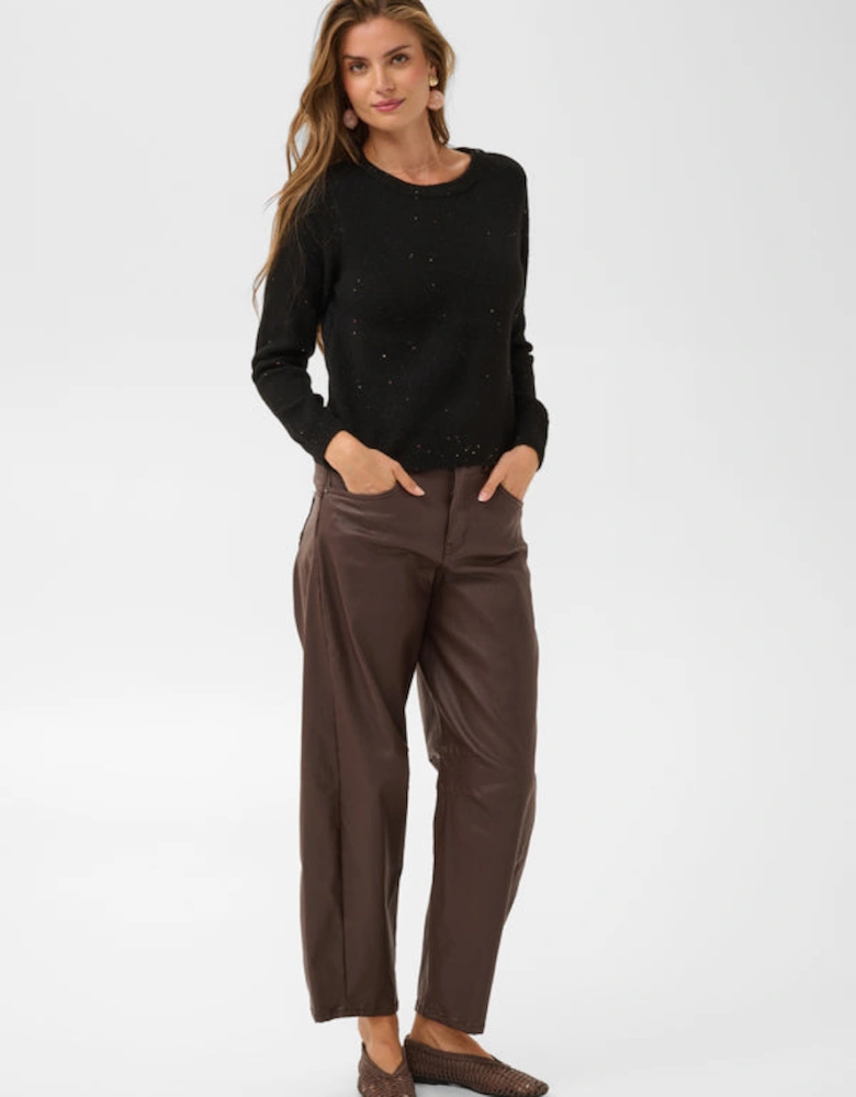 Jolli knit in pitch black