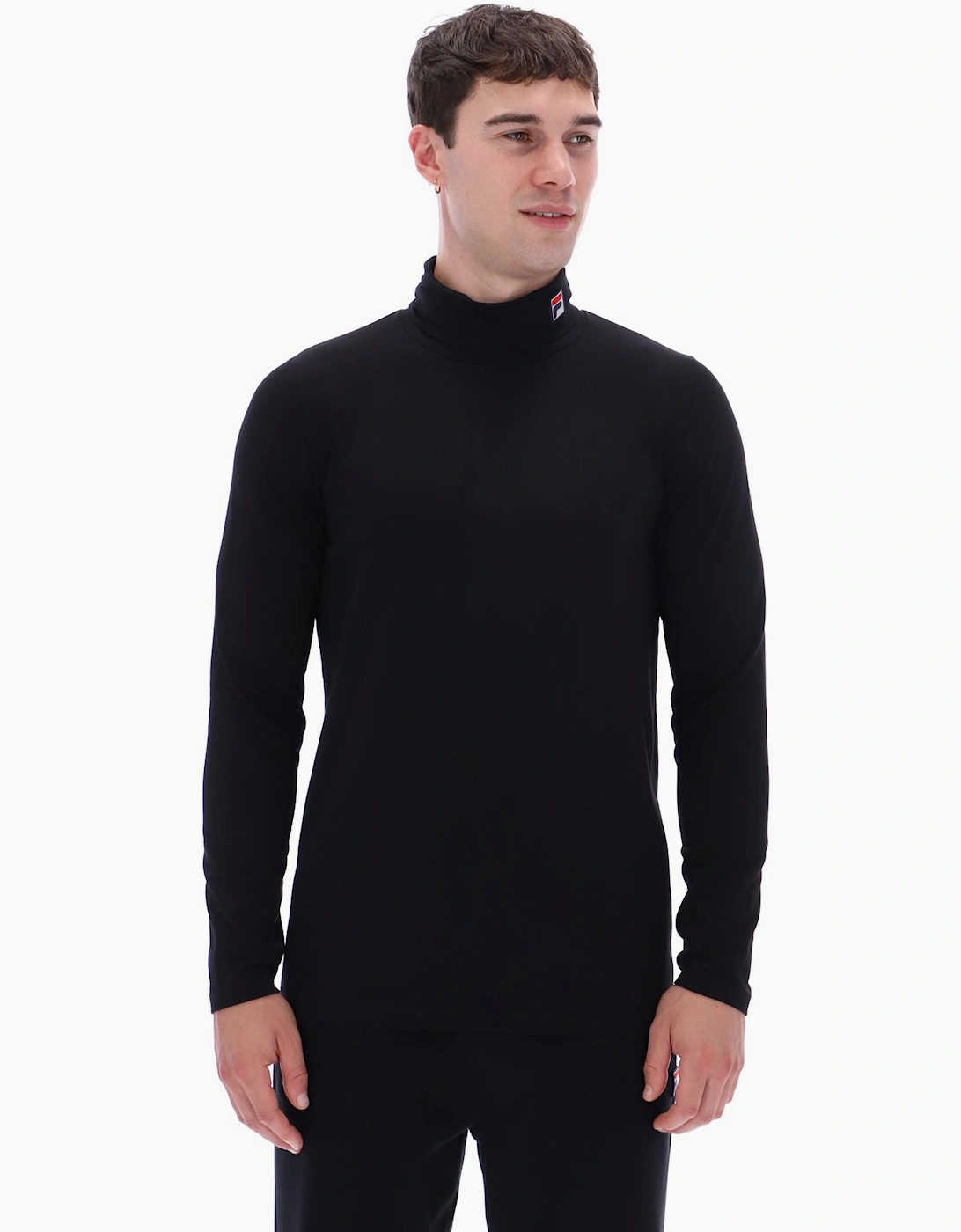 Fila Vintage FILA 19TH CLASSIC ROLL NECK BLACK