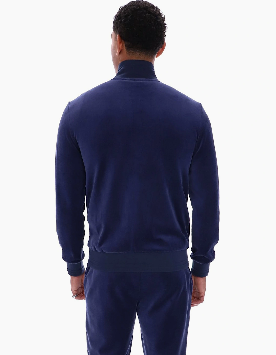 Fila Vintage FILA NERO 2 VELOUR TRACK JACKET FILA NAVY