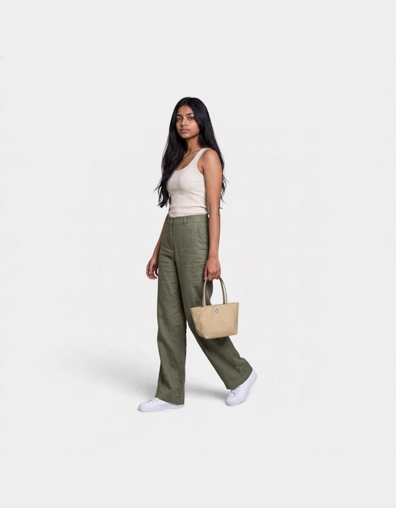 Nylon Mini Tote Praline