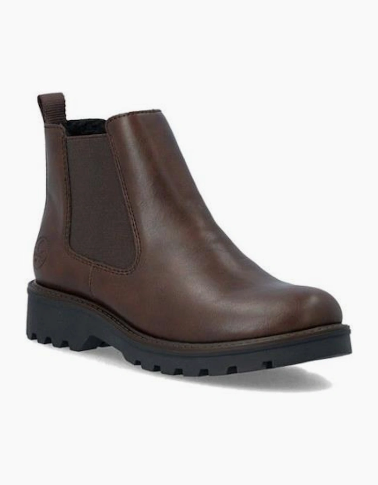 Rieker Ladies Boots 73250-25 in Brown