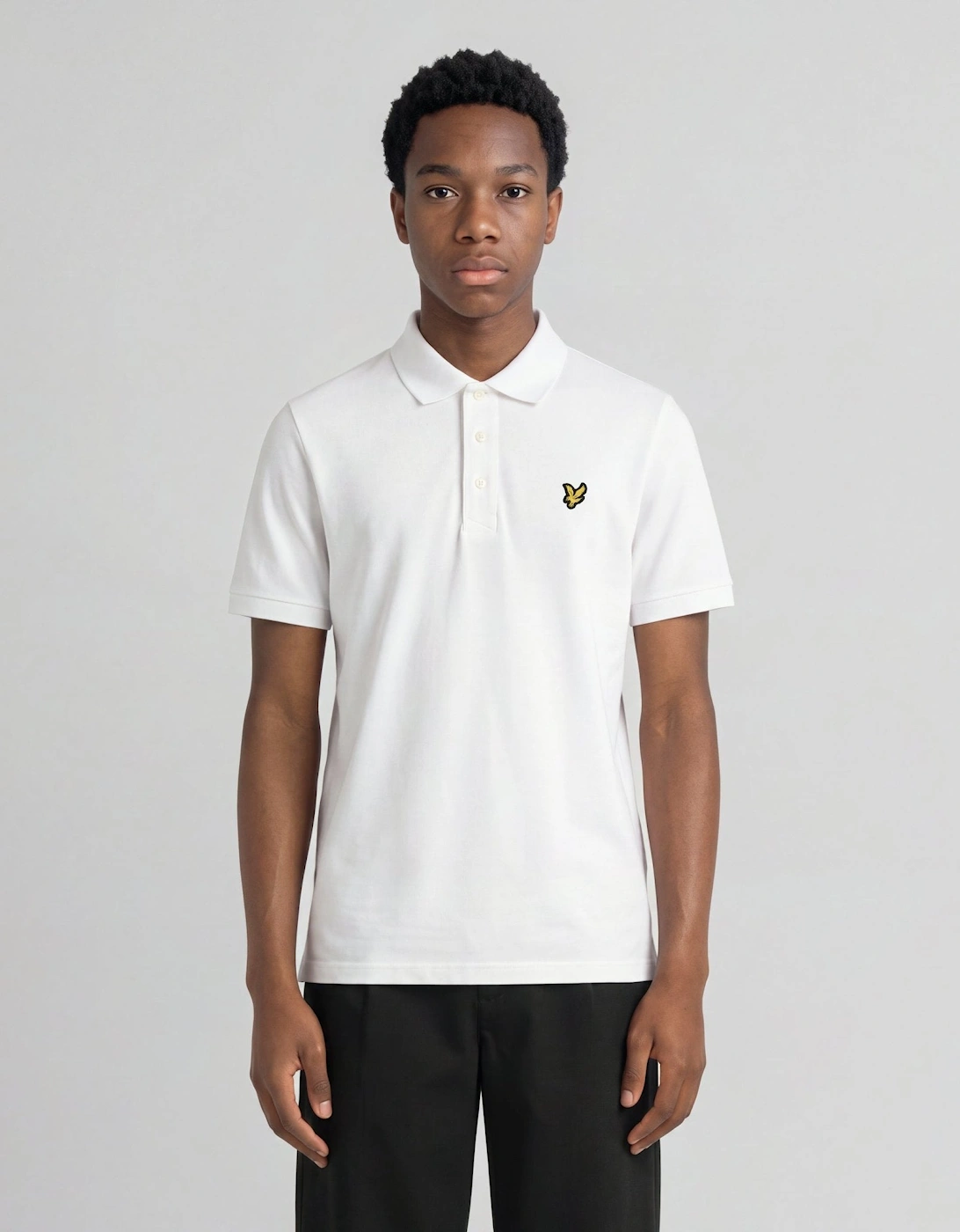 Lyle And Scott Boys Kids' Short Sleeve Polo Shirt - White 626 - 10-11Y - Image 7