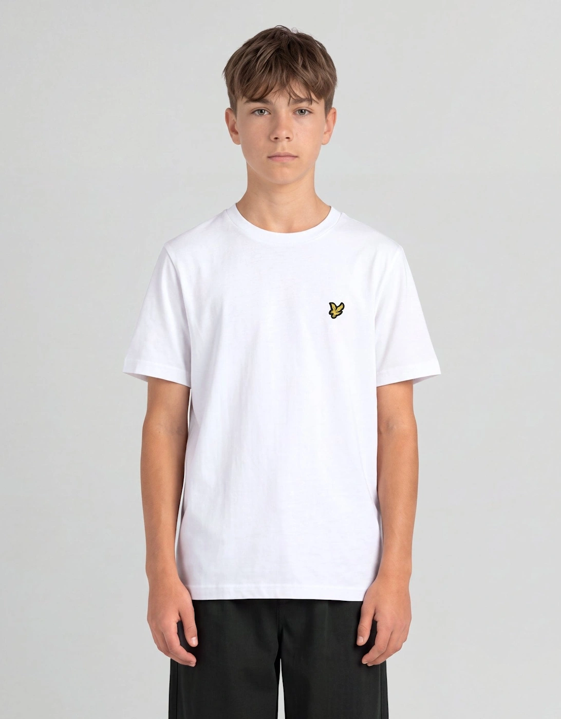 Lyle And Scott Boys Kids' T-Shirt - White 626 - 10-11Y - Image 3