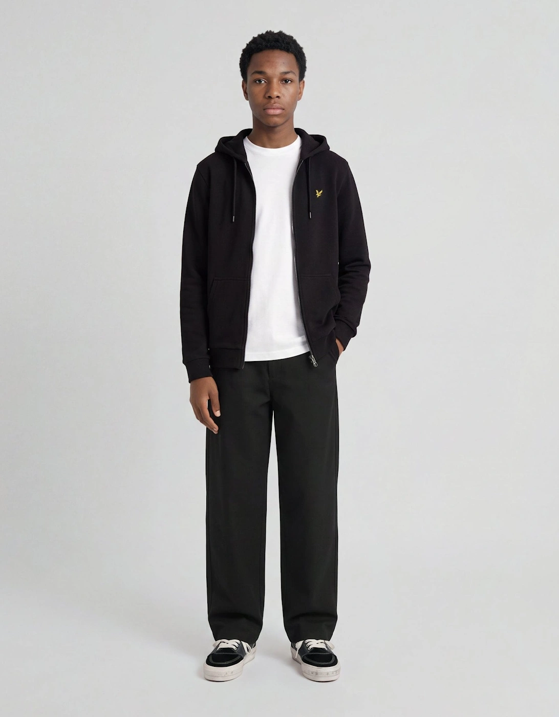 Loopback Cotton Full Zip Hoodie