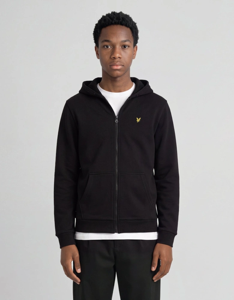 Loopback Cotton Full Zip Hoodie