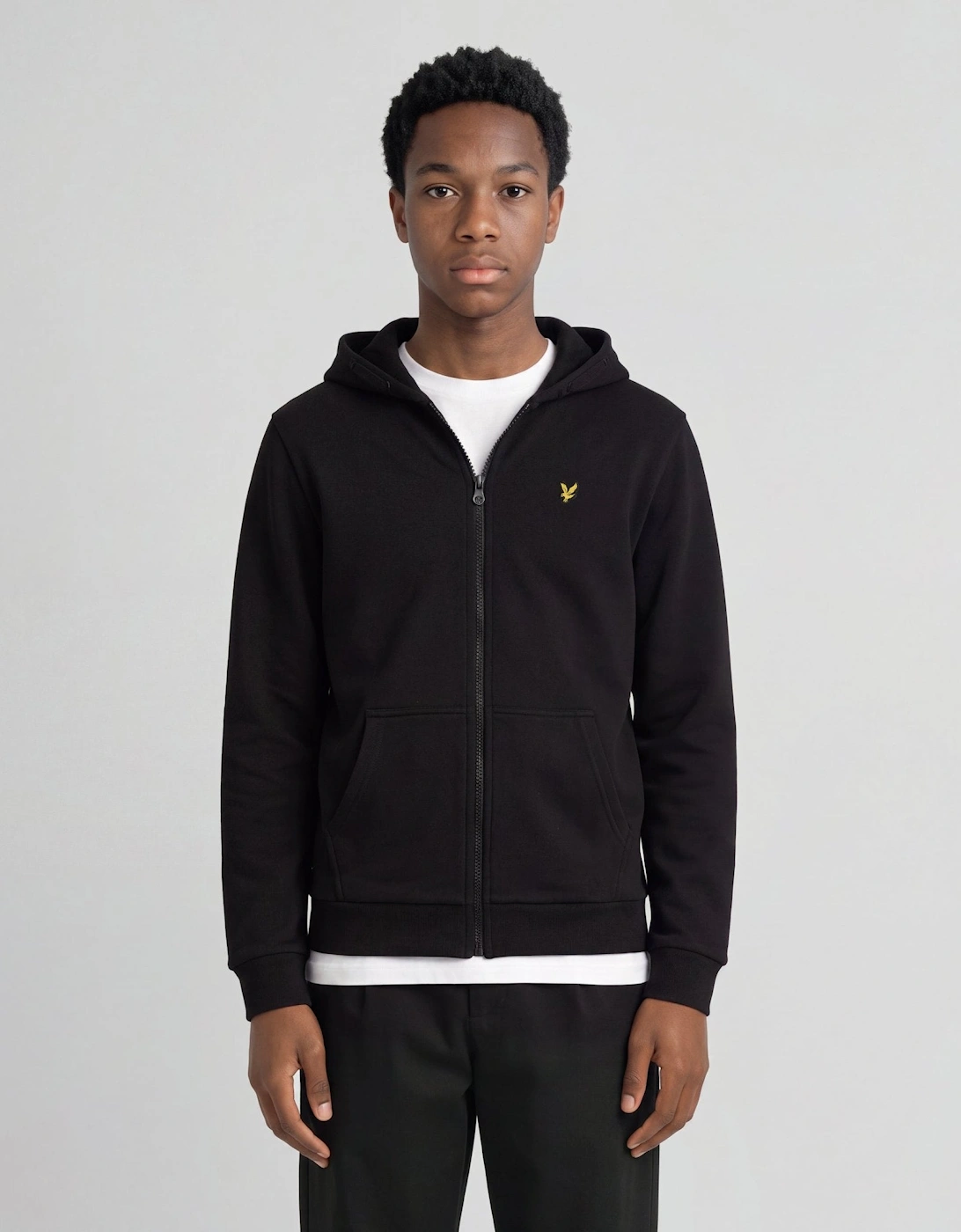 Loopback Cotton Full Zip Hoodie