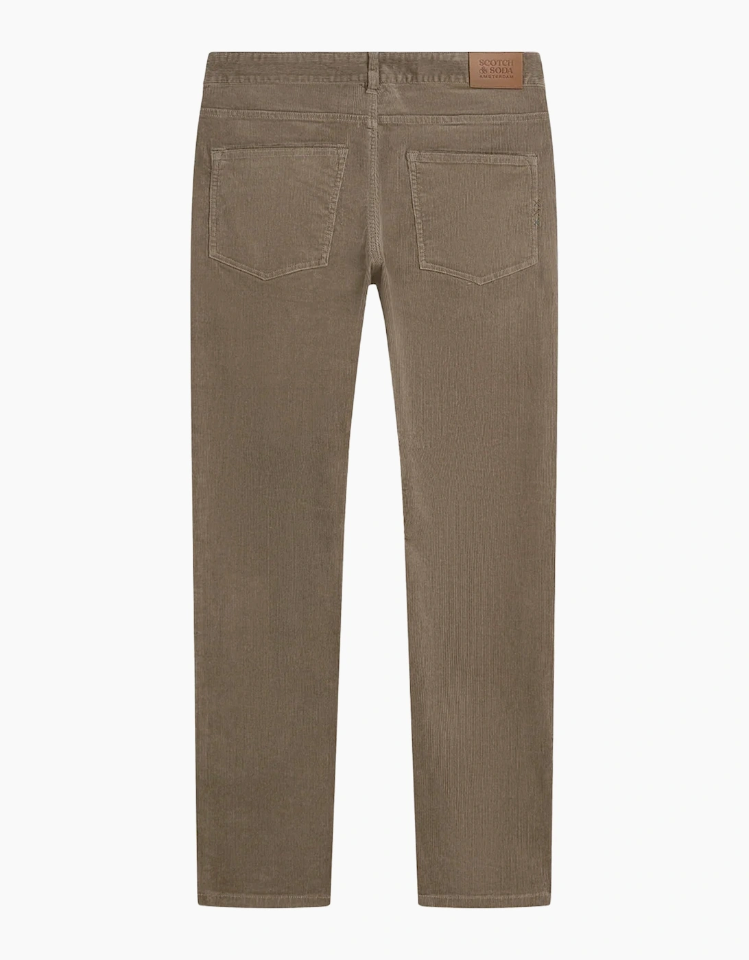 Scotch & Soda Ralston Stretch Cotton Corduroy 5 pkt WALNUT