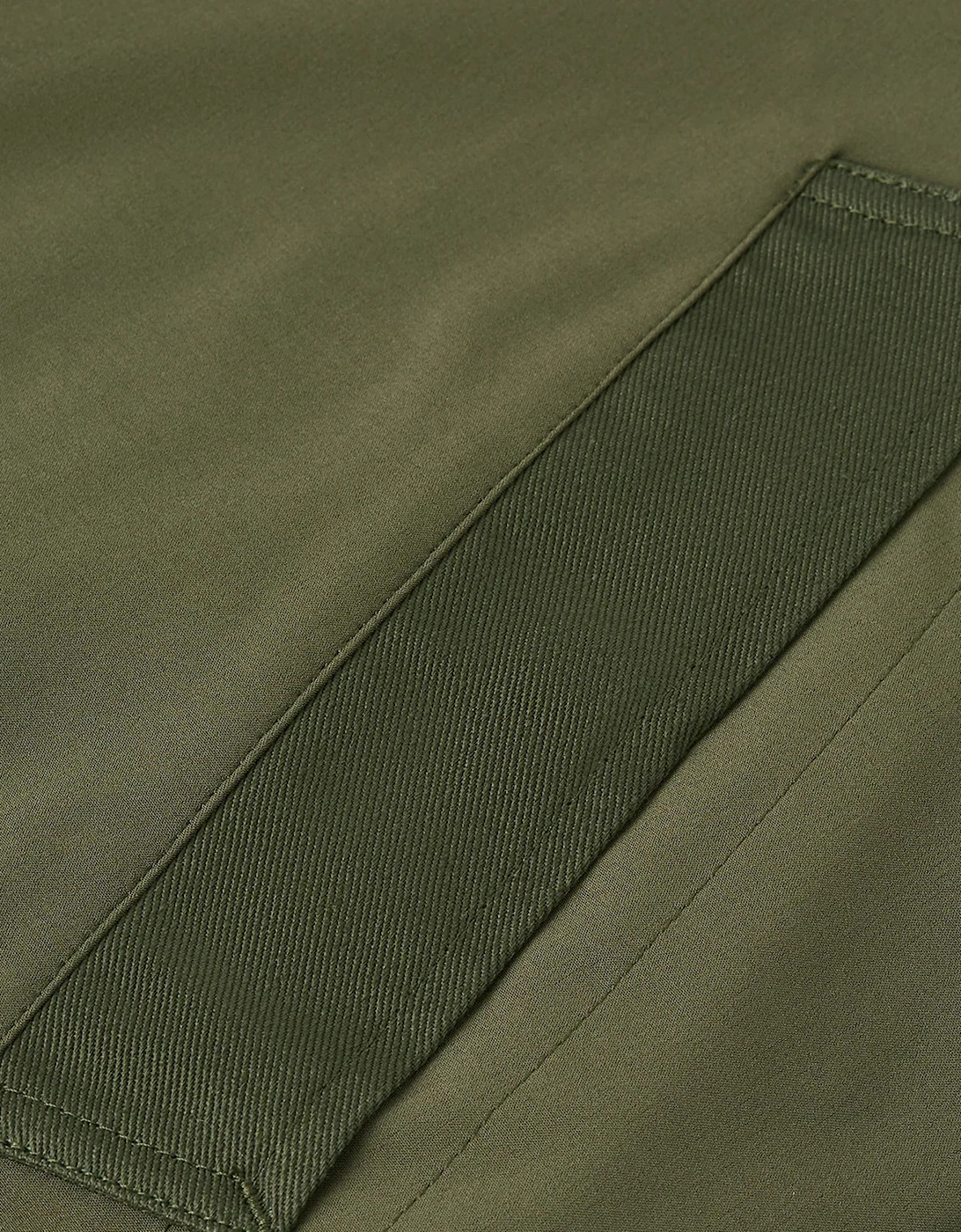 Scotch & Soda Hooded softshell padded jacket GREEN