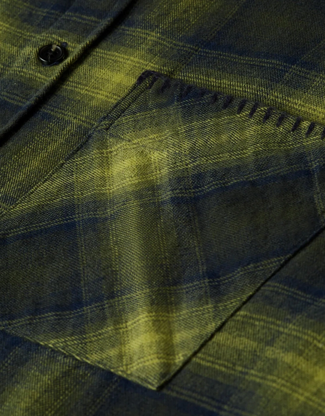 Scotch & Soda Flannel Checked Relaxed Fit Shirt Forest Night check