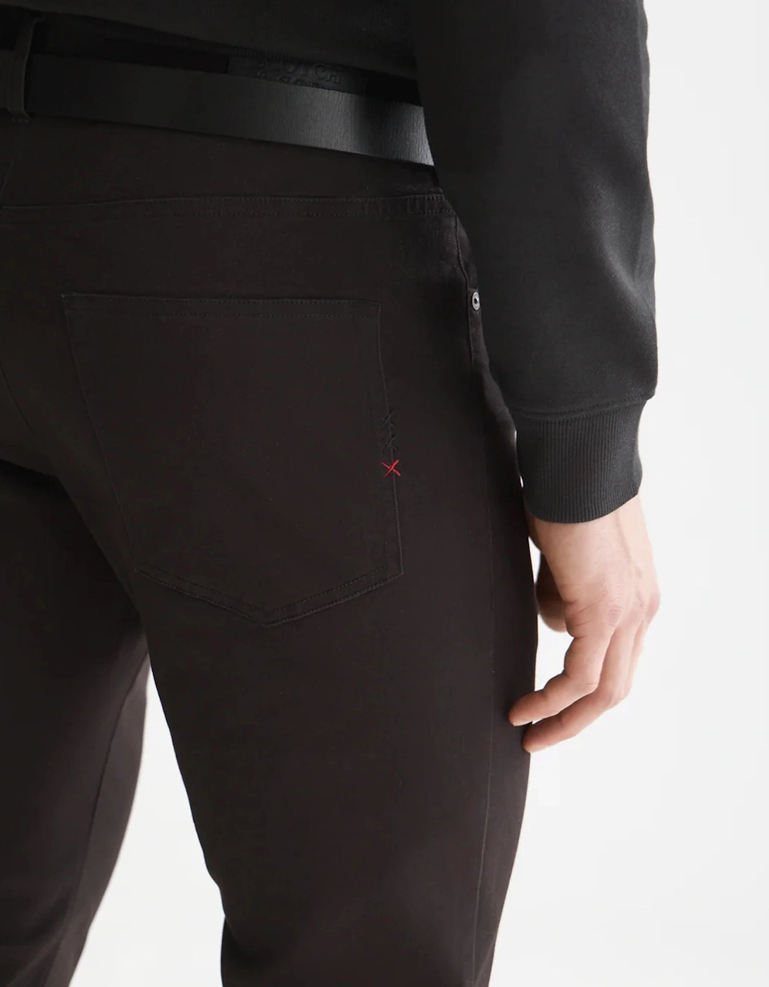 Scotch & Soda Ralston stretch cotton twill 5 pkt pant Meteorite