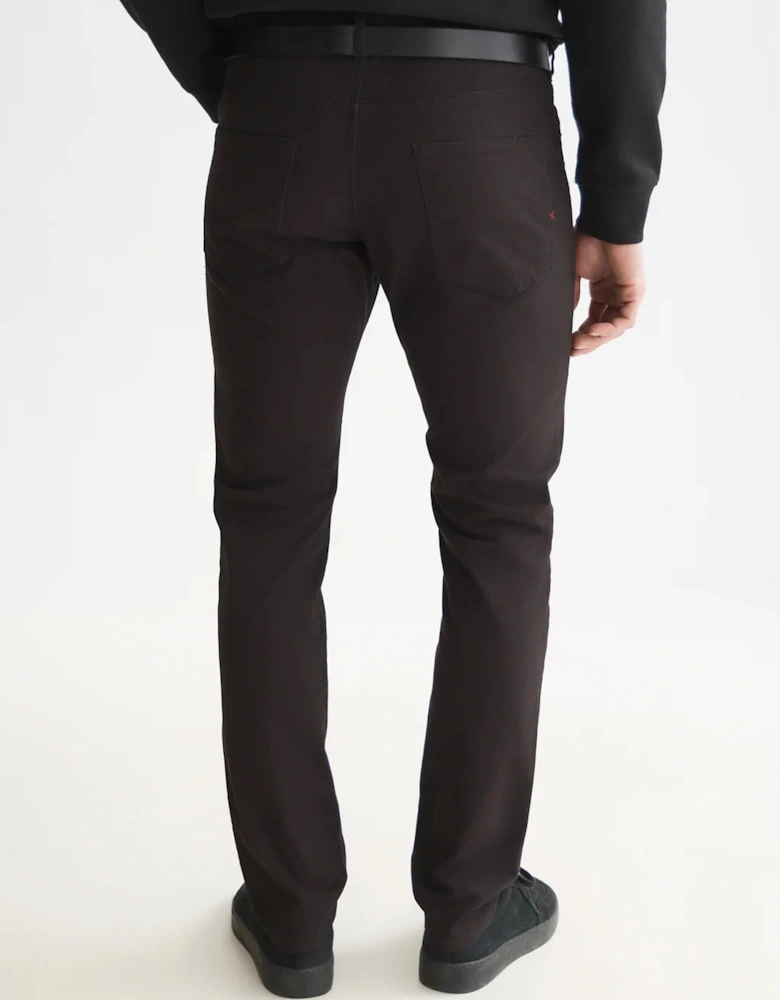 Scotch & Soda Ralston stretch cotton twill 5 pkt pant Meteorite