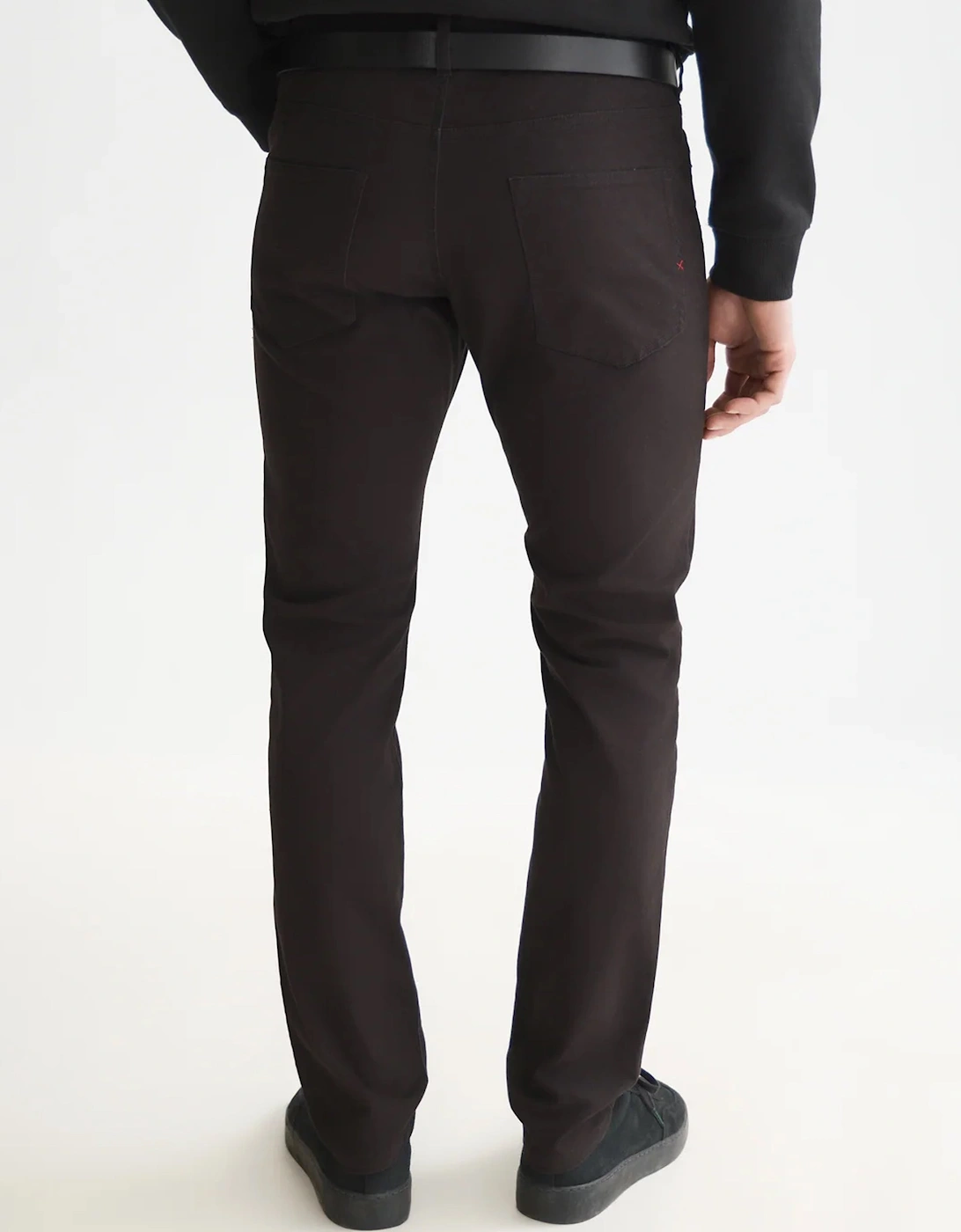 Scotch & Soda Ralston stretch cotton twill 5 pkt pant Meteorite
