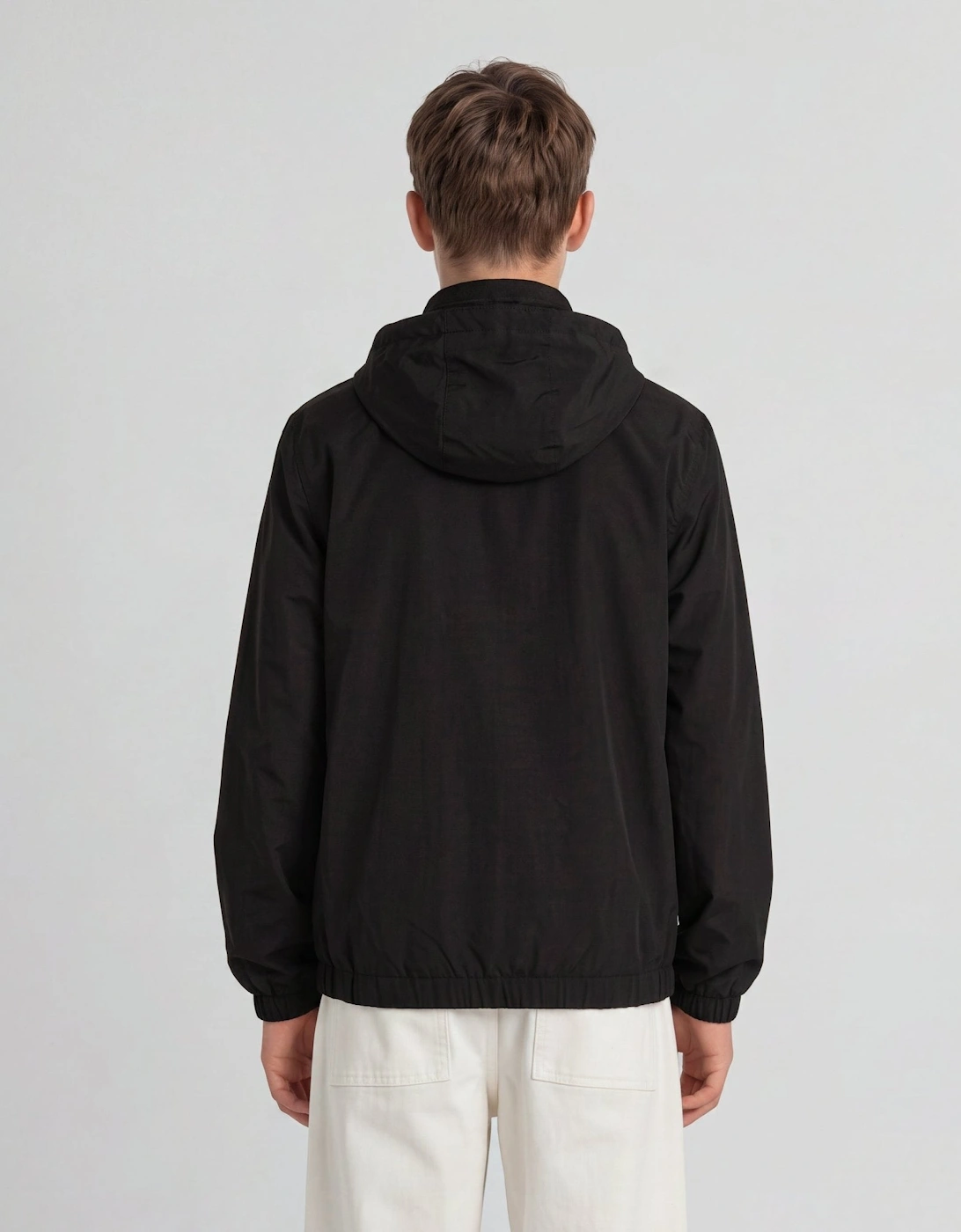 Kids Zip Through Hooded Jacket