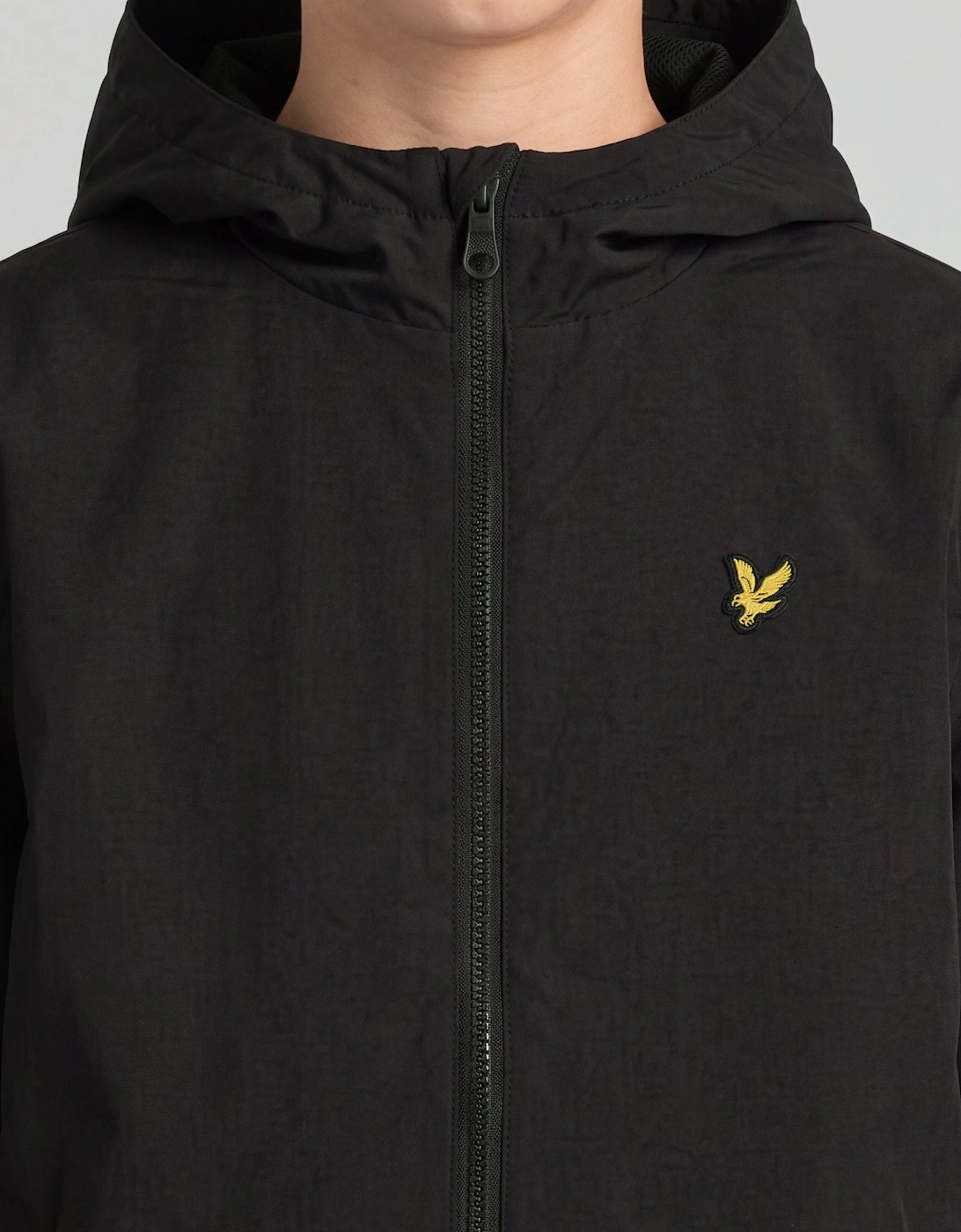 Kids Zip Through Hooded Jacket