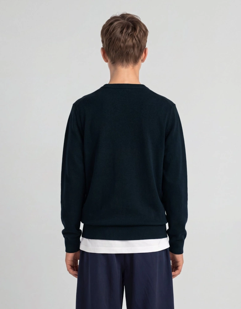 Cotton Crew Neck Jumper