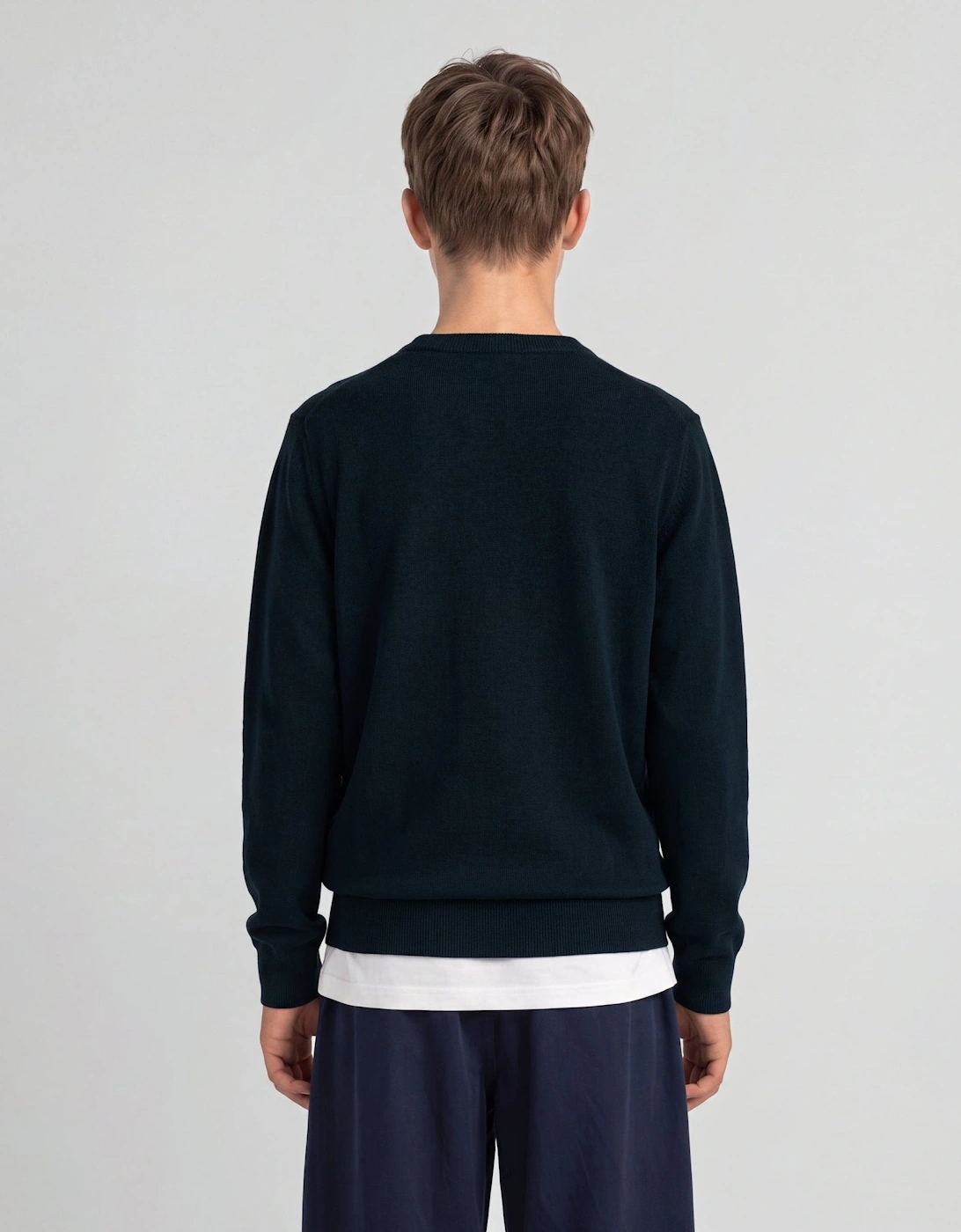 Cotton Crew Neck Jumper