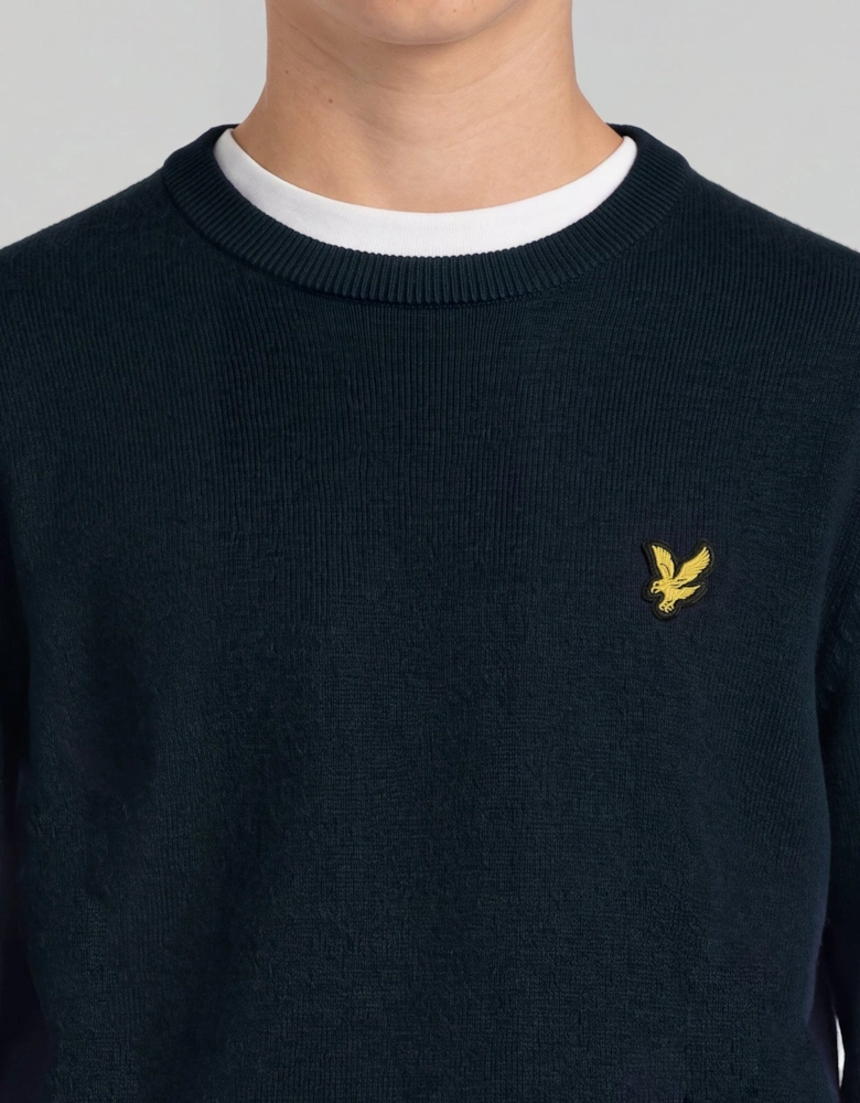 Cotton Crew Neck Jumper