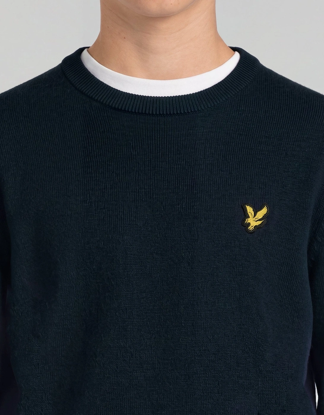 Cotton Crew Neck Jumper