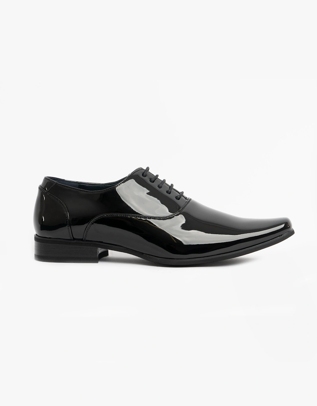 Goor GABRIEL Mens Oxford Dress Shoes Black Patent