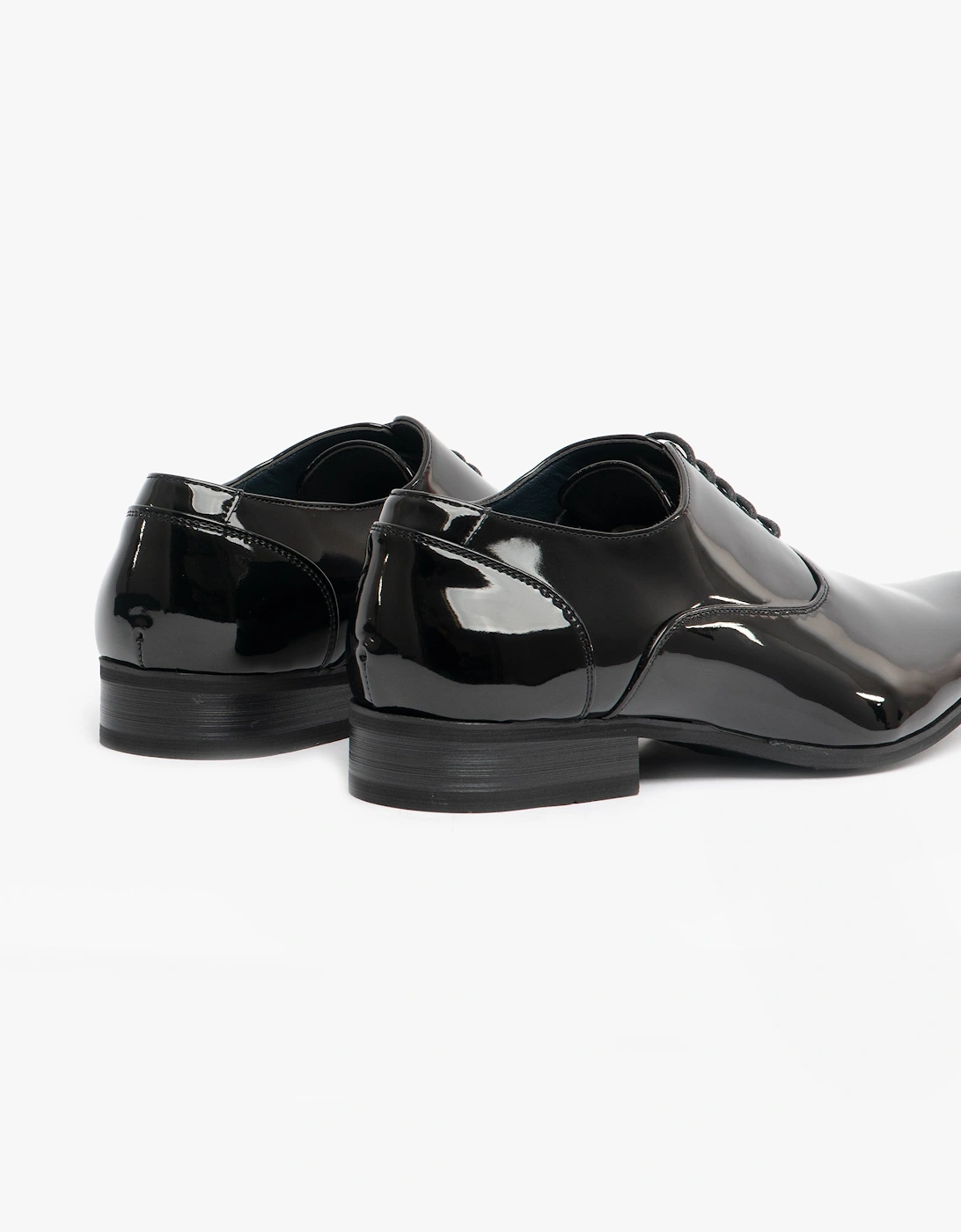 Goor GABRIEL Mens Oxford Dress Shoes Black Patent