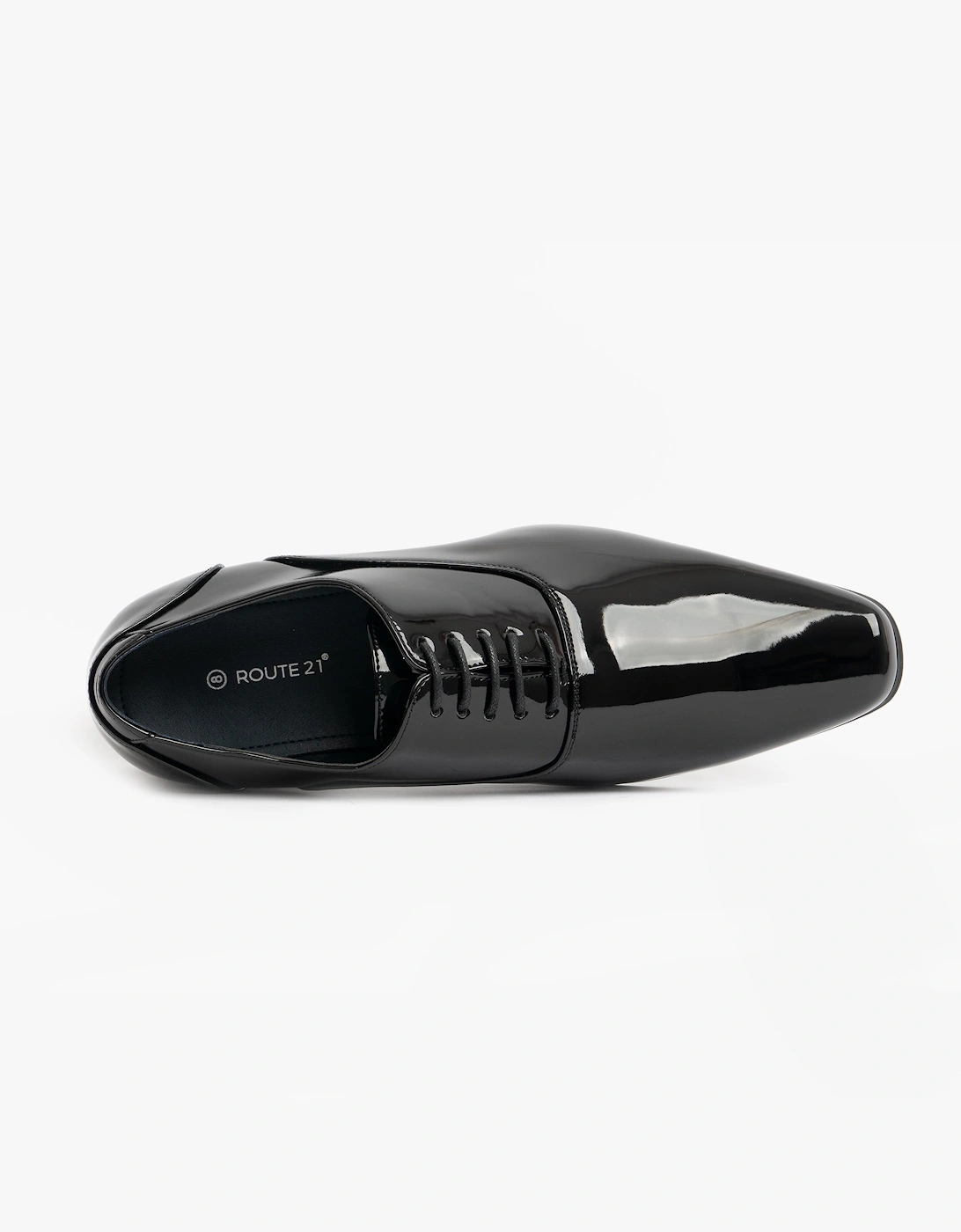 Goor GABRIEL Mens Oxford Dress Shoes Black Patent