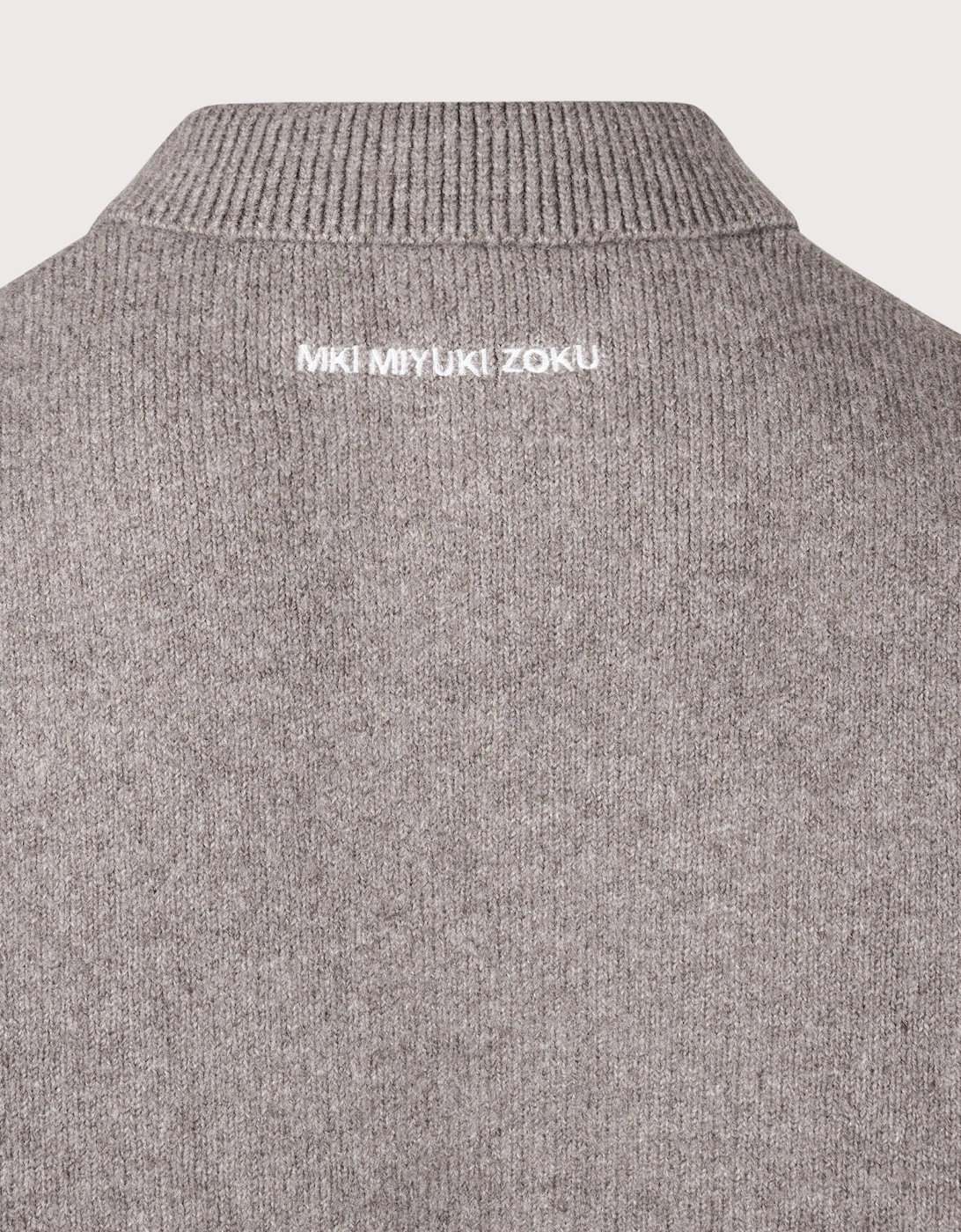 Relaxed Box Fit Double Knit Rugby