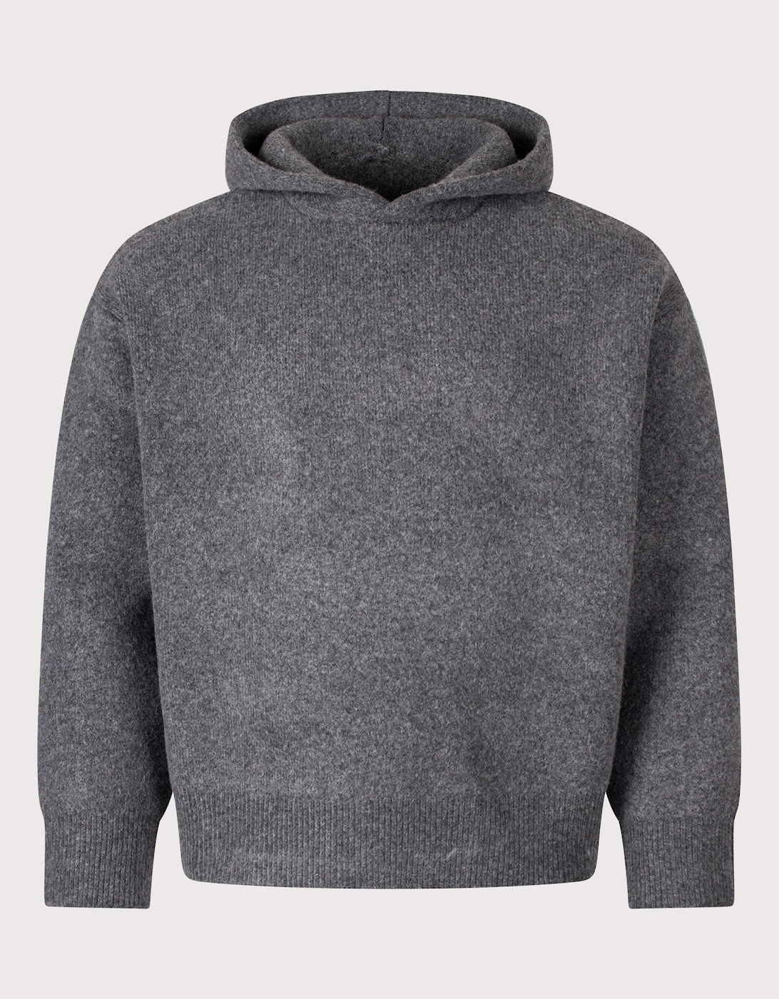 Relaxed Box Fit Double Knit Hoodie