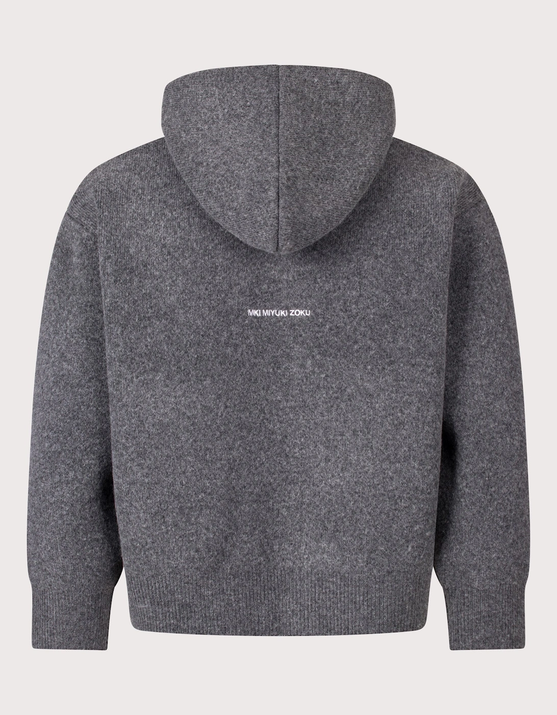 Relaxed Box Fit Double Knit Hoodie