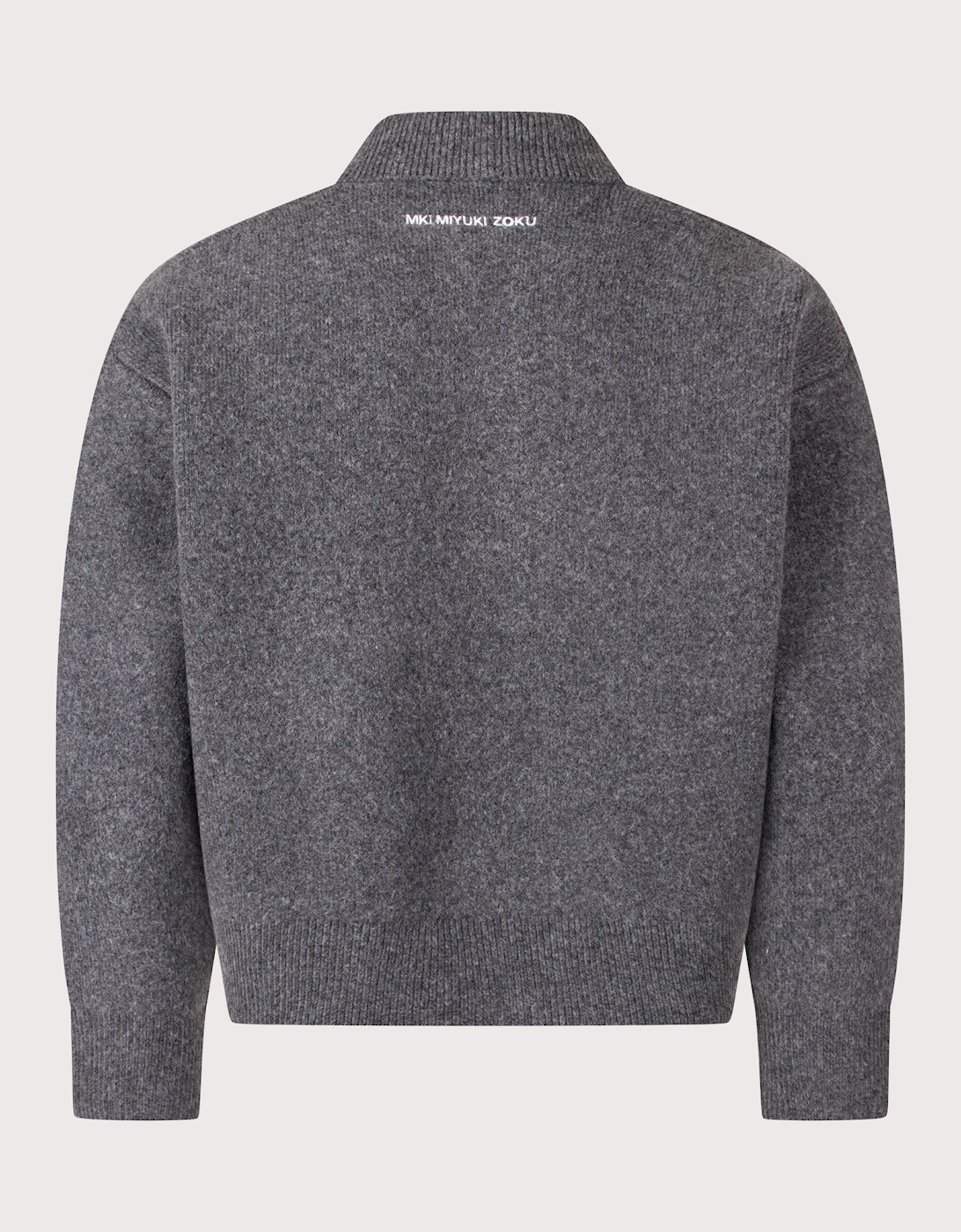 Relaxed Box Fit Double Knit Rugby