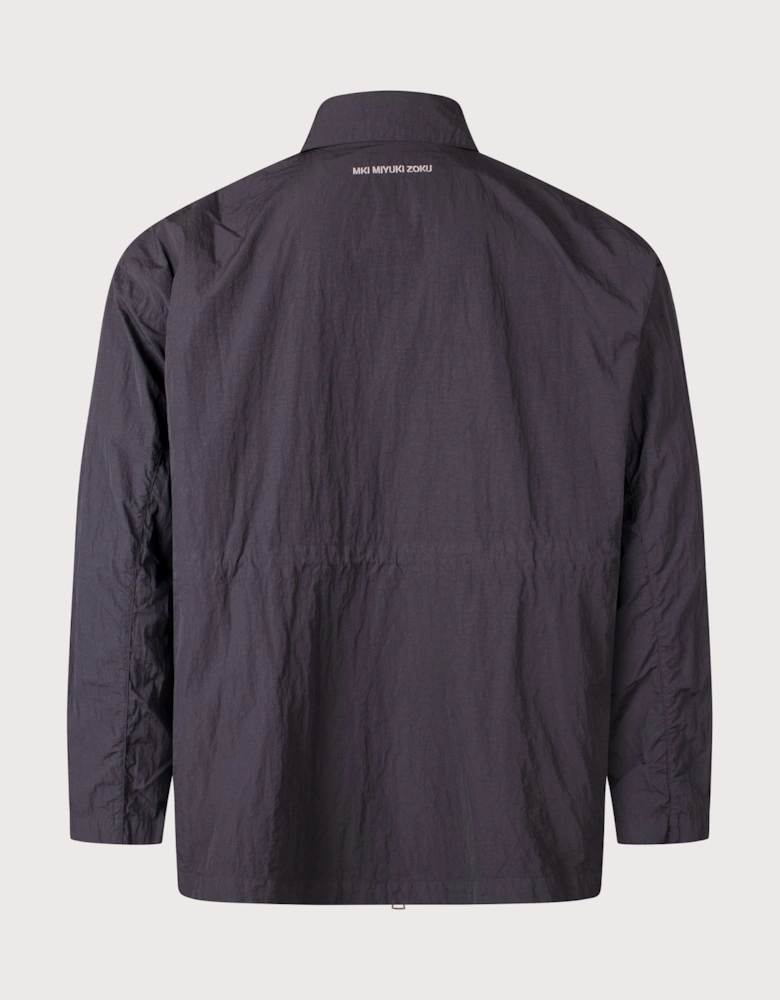 Relaxed Fit Garment Dyed Field Overshirt