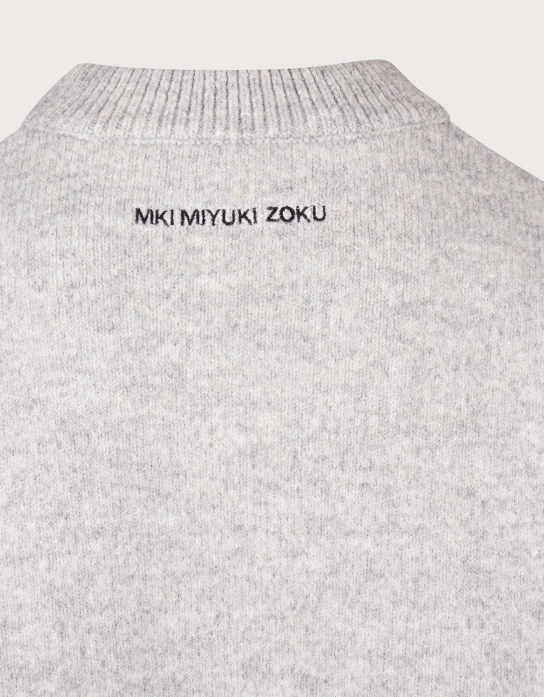 Relaxed Box Fit Double Knit Crewneck Jumper