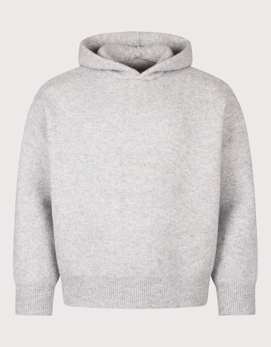 Relaxed Box Fit Double Knit Hoodie