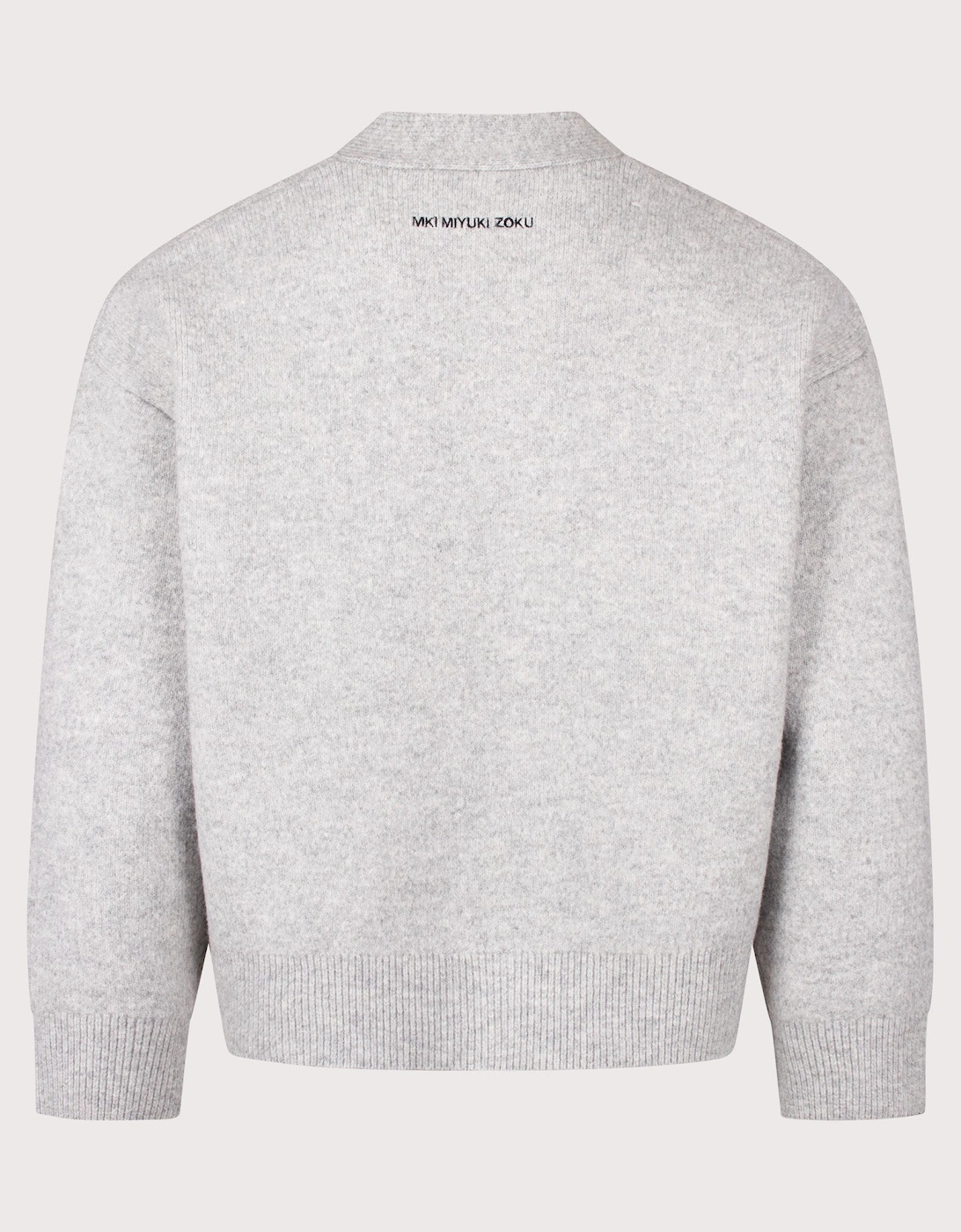 Relaxed Box Fit Double Knit Cardigan